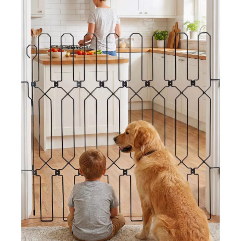 Pet Supplies Wholesale - Hondenpoort Groothandel Huisdierenbenodigdheden Verstelbare Metalen Hondenhek,
