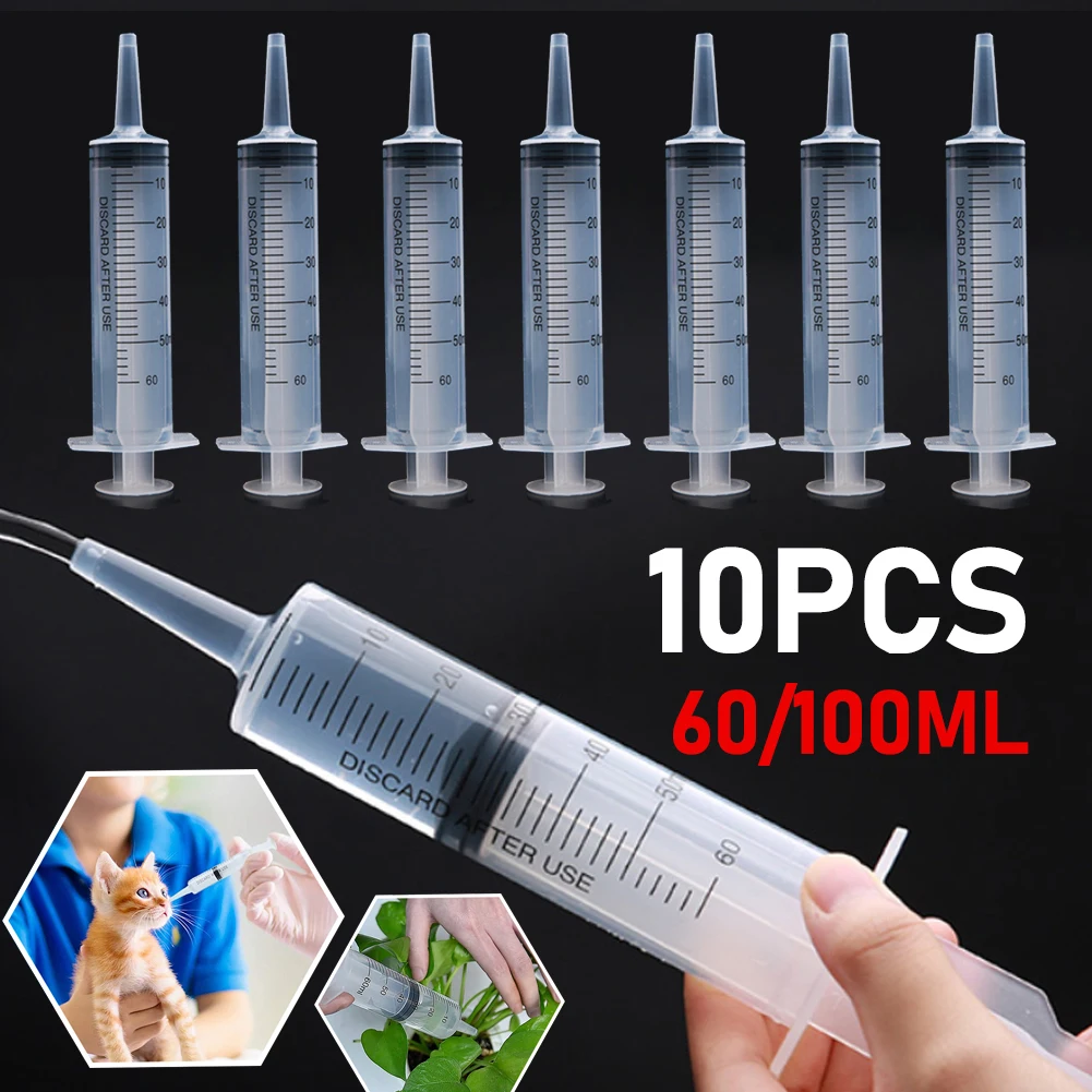 Pet Supplies In Bulk - 60/100Ml Plastic Bulk Naaldvrije Wegwerpspuiten Zonder