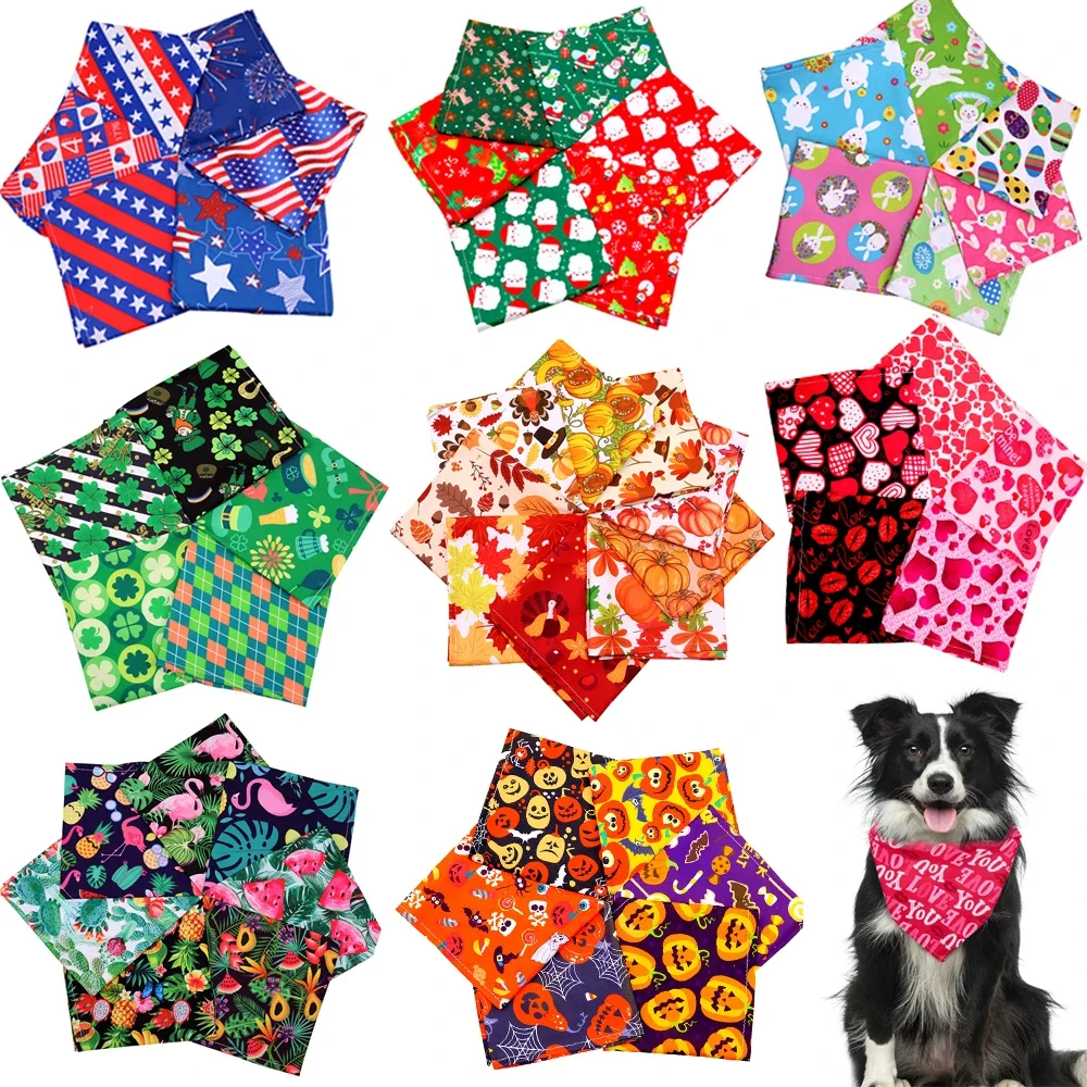 Pet Supplies In Bulk - 60 stuks hondenbandana's bulk groothandel lente