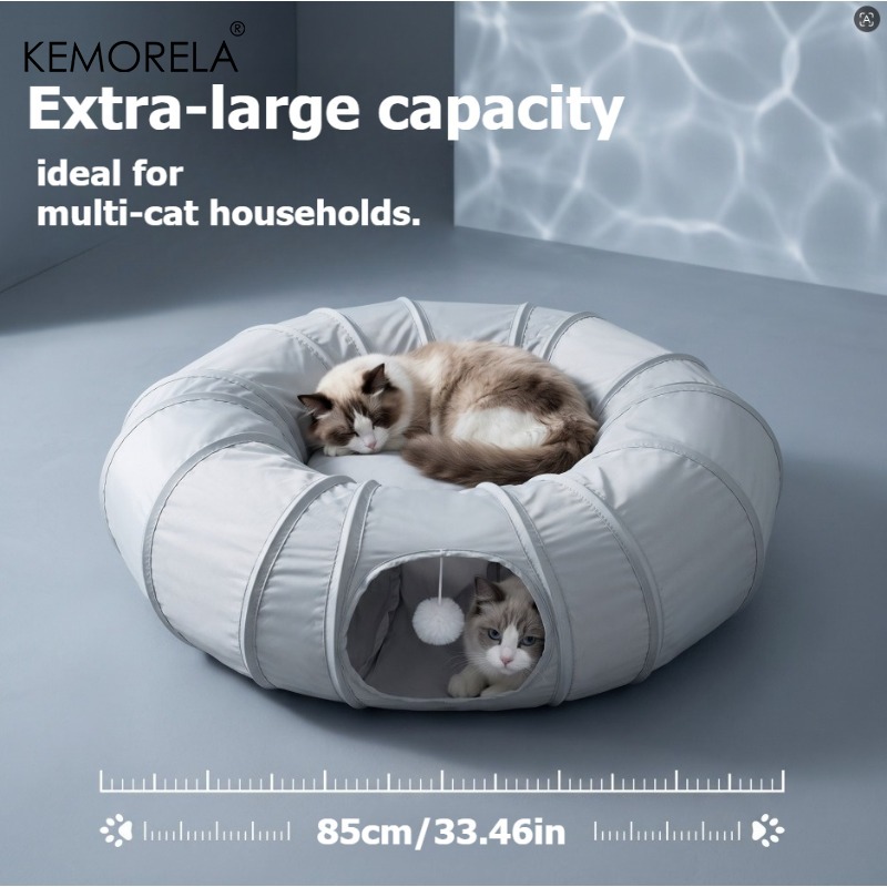 KEMORELA Zomerkoelende kattent - Cat Tunnel Toy recensie en prijs