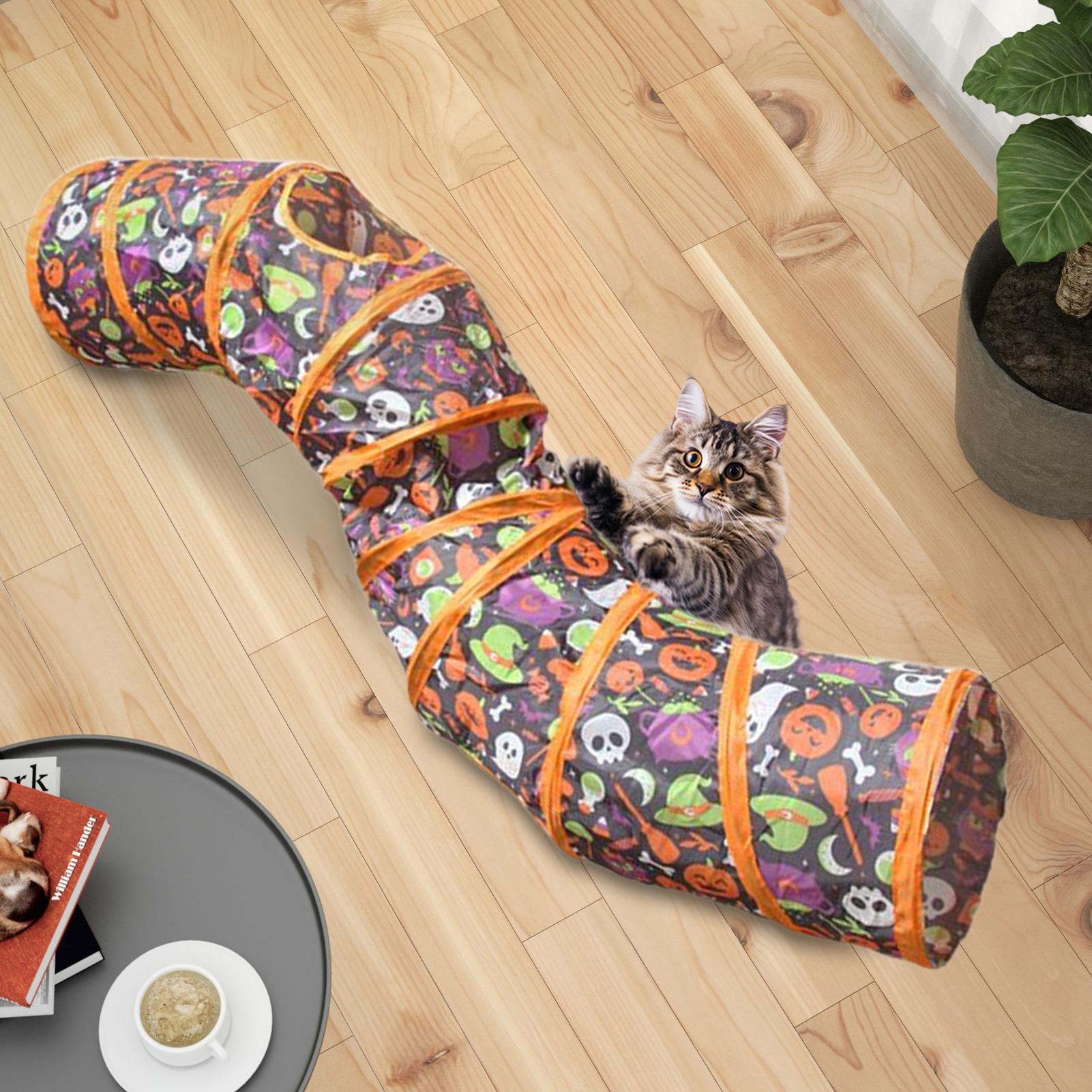 Halloween Kattentunnel Opvouwb - Cat Tunnel Toy recensie en prijs