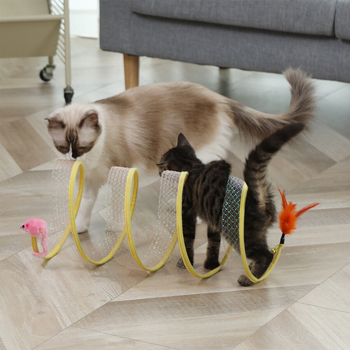 Gevouwen kattentunnel S-type k - Cat Tunnel Toy recensie en prijs