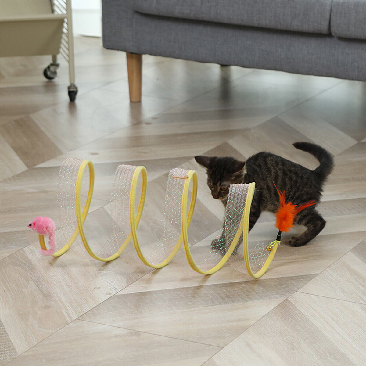 Gevouwen kattentunnel S-type k - Cat Tunnel Toy recensie en prijs