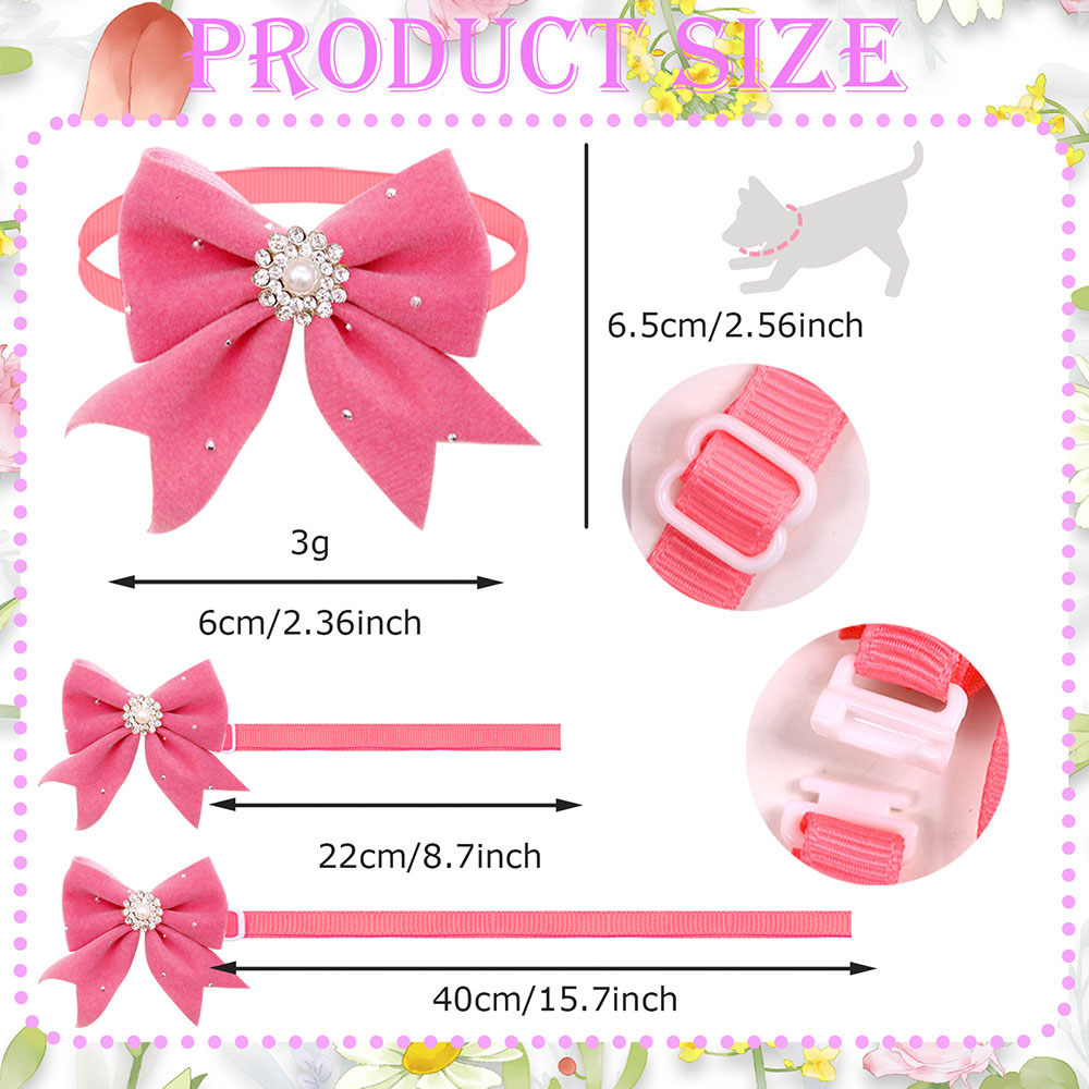 8 STKS Halsband Bloemenlint Di - Pet Supplies In Bulk recensie en prijs