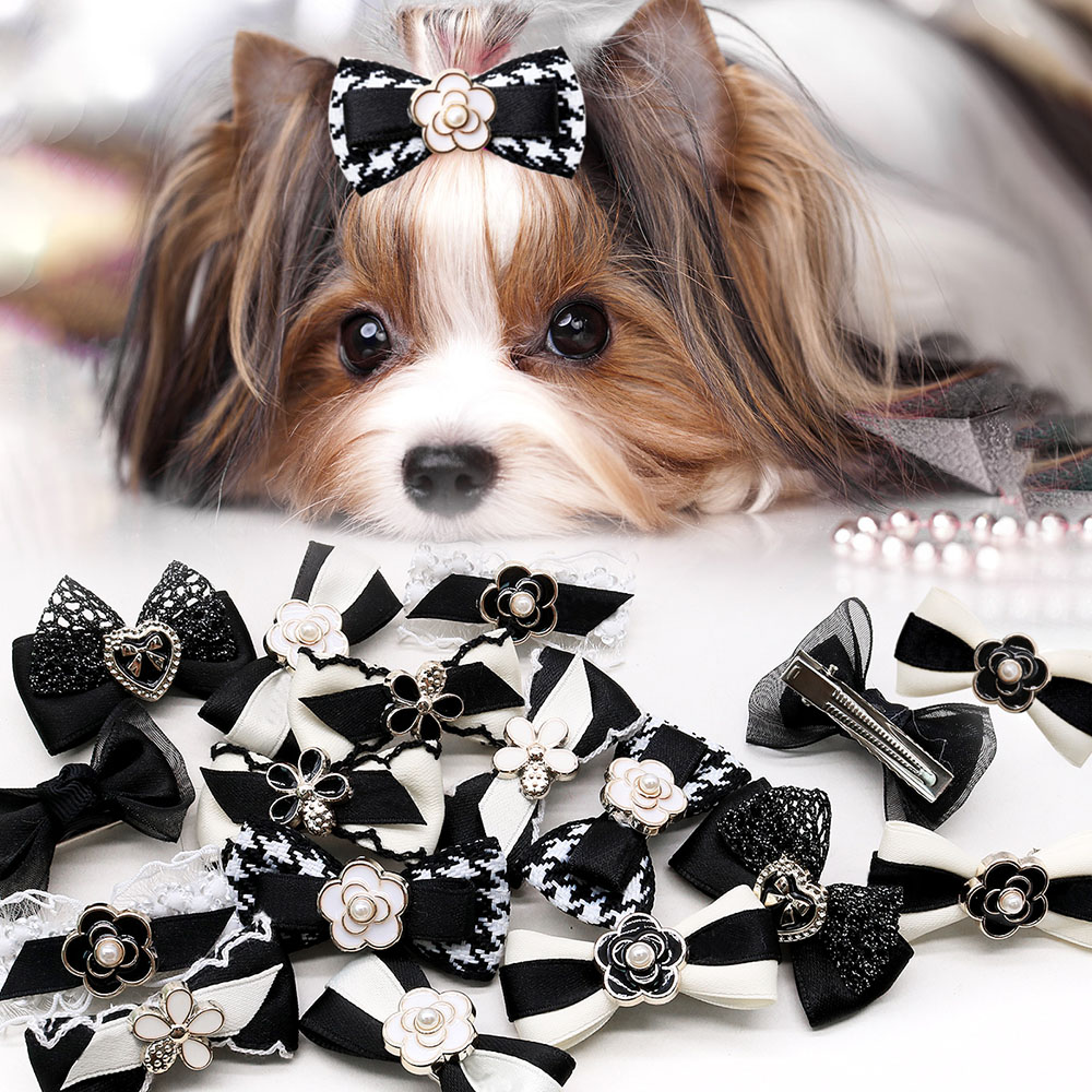 10PCS Hond Strikken Metalen Cl - Dog Bandana Scarf recensie en prijs