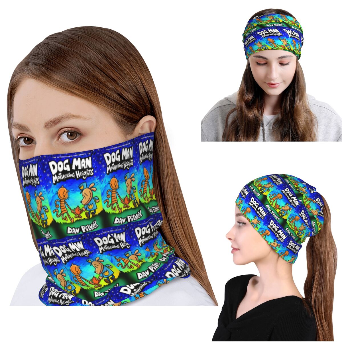 Dog Man Dogman Movie 2025 Comi - Dog Bandana Scarf recensie en prijs